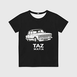 Футболка детская TAZ Mafia, цвет: 3D-принт
