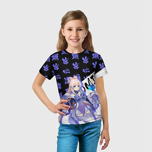 Детская футболка Сангономия Кокоми - Геншин Импакт / 3D-принт – фото 5