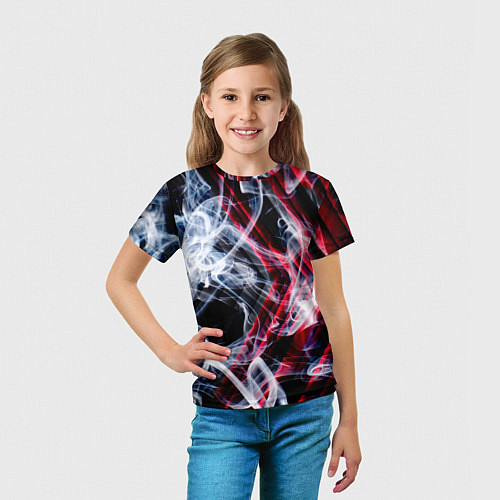 Детская футболка Дым и стрелки / 3D-принт – фото 5