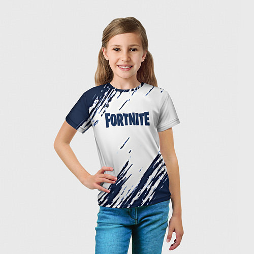 Детская футболка Fortnite краски / 3D-принт – фото 5