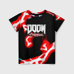 Футболка детская Doom eternal storm, цвет: 3D-принт