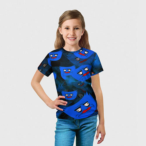 Детская футболка Huggy Wuggy topgames / 3D-принт – фото 5