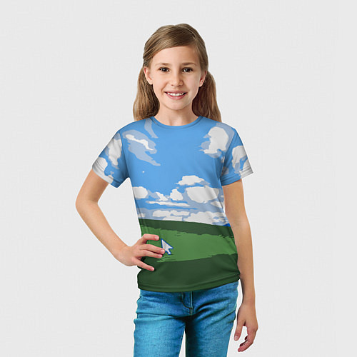 Детская футболка Новый уродливый свитер от майков / 3D-принт – фото 5