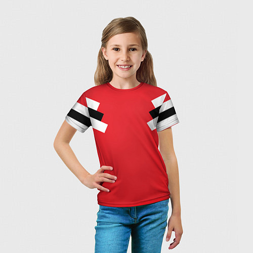 Детская футболка Олимпийка - ретро / 3D-принт – фото 5