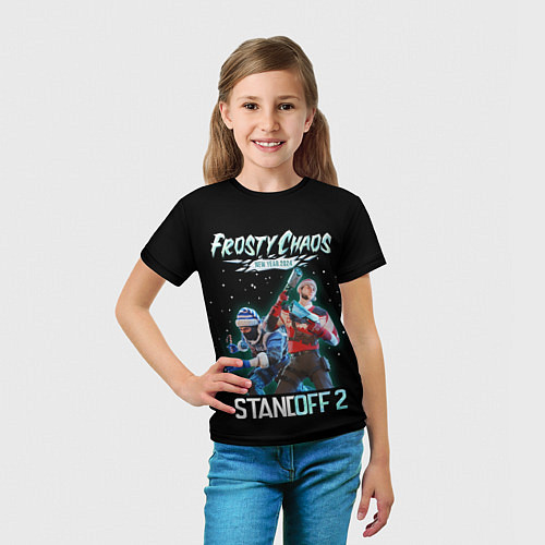Детская футболка New Year 2024 - Standoff 2 / 3D-принт – фото 5