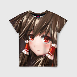 Футболка детская Touhou Project Рейму Cute, цвет: 3D-принт