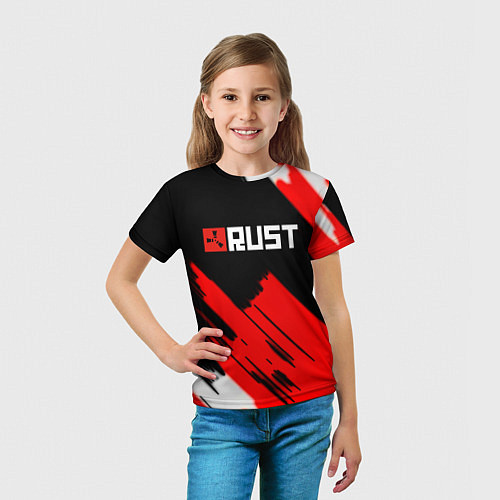 Детская футболка RUST краски game / 3D-принт – фото 5