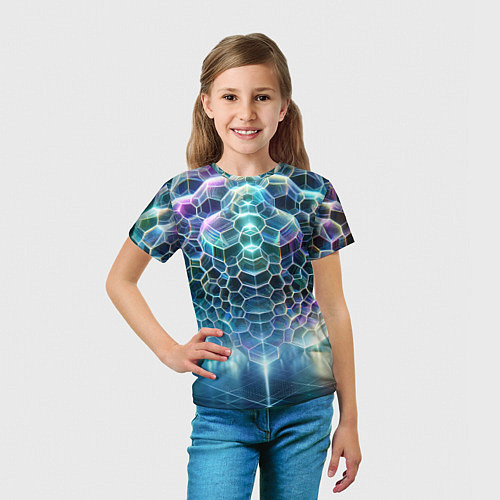 Детская футболка Пузыри / 3D-принт – фото 5