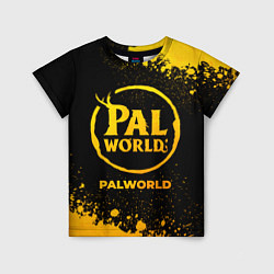 Футболка детская Palworld - gold gradient, цвет: 3D-принт