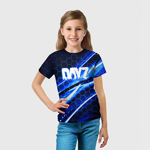 Детская футболка Dayz текстура броня биохазард / 3D-принт – фото 5