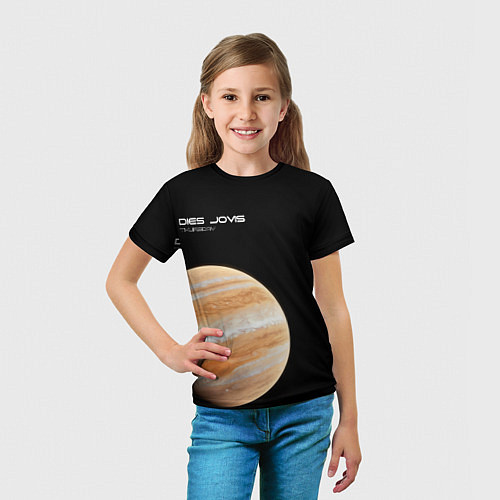 Детская футболка Юпитер - dies jovis / 3D-принт – фото 5
