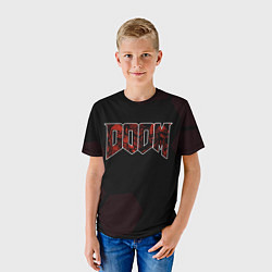 Футболка детская Doom mick gordon, цвет: 3D-принт — фото 2