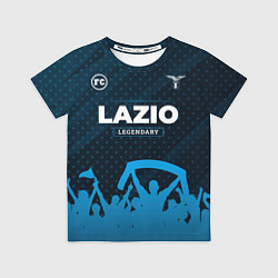 Футболка детская Lazio legendary форма фанатов, цвет: 3D-принт