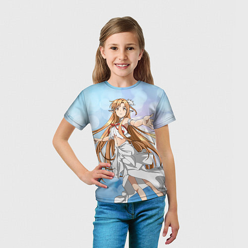 Детская футболка Асуна Юки из Мастеров меча онлайн / 3D-принт – фото 5