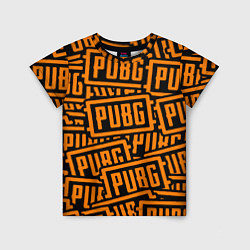 Футболка детская PUBG pattern game, цвет: 3D-принт