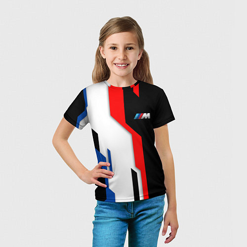 Детская футболка BMW - униформа / 3D-принт – фото 5