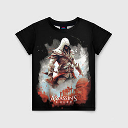Футболка детская Assassins creed город из частиц, цвет: 3D-принт