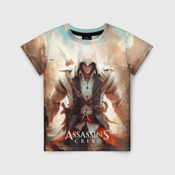 Футболка детская Assassins creed большой город, цвет: 3D-принт