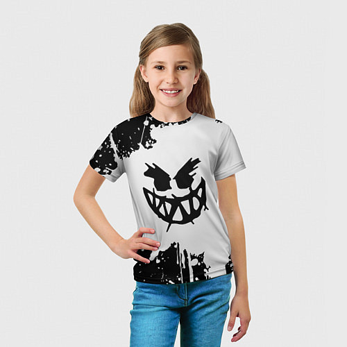 Детская футболка Pyrokinesis Левый Баттл / 3D-принт – фото 5