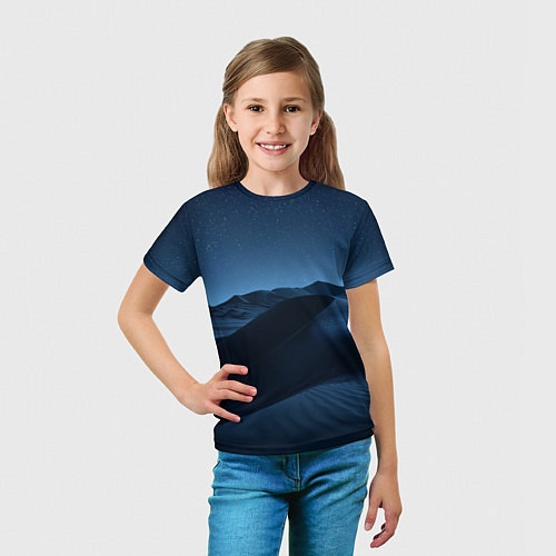 Детская футболка Дюна - звездное небо / 3D-принт – фото 5