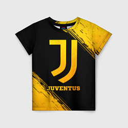 Футболка детская Juventus - gold gradient, цвет: 3D-принт