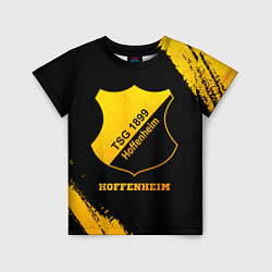 Футболка детская Hoffenheim - gold gradient, цвет: 3D-принт