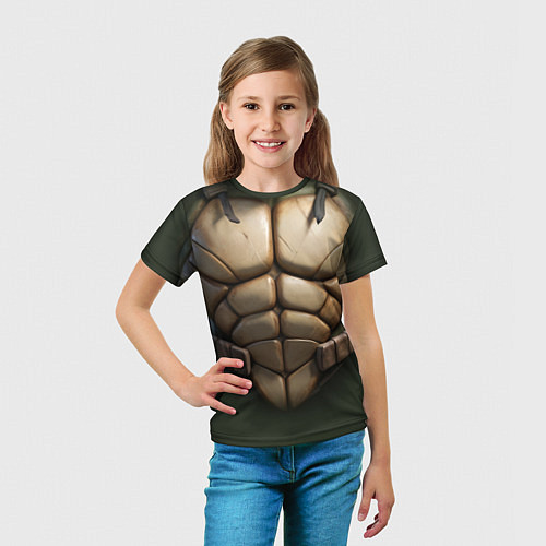 Детская футболка Костюм черепашки мутанта / 3D-принт – фото 5