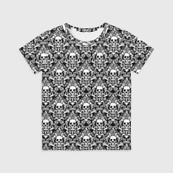 Футболка детская Skull patterns, цвет: 3D-принт