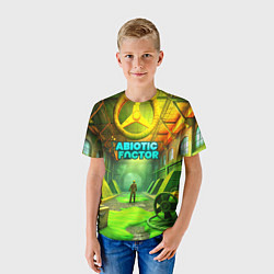 Футболка детская Abiotic Factor атомный завод, цвет: 3D-принт — фото 2