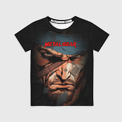 Футболка детская Metal gear Venom Snake, цвет: 3D-принт