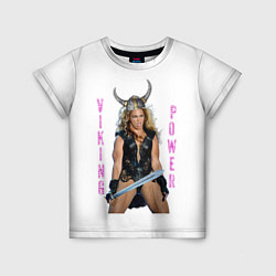 Футболка детская Viking Power Beyonce, цвет: 3D-принт