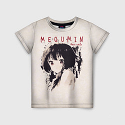 Футболка детская Megumin best waifu, цвет: 3D-принт