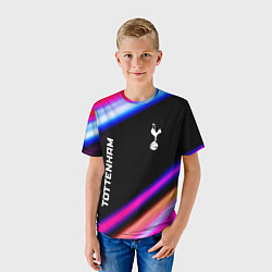 Футболка детская Tottenham speed game lights, цвет: 3D-принт — фото 2
