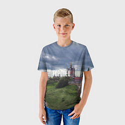 Футболка детская Торопец Корсунско-Богородский собор, цвет: 3D-принт — фото 2