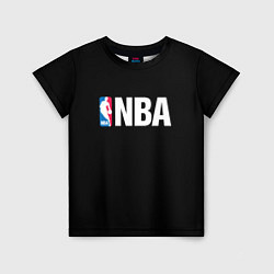 Футболка детская NBA logo sport, цвет: 3D-принт