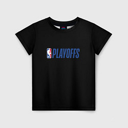 Футболка детская NBA playoffs, цвет: 3D-принт