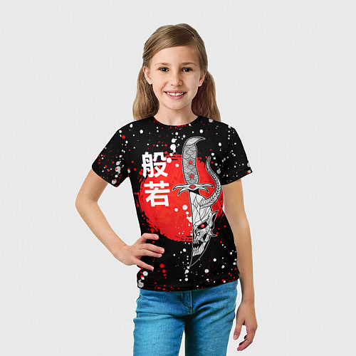 Детская футболка Хання на кинжале / 3D-принт – фото 5