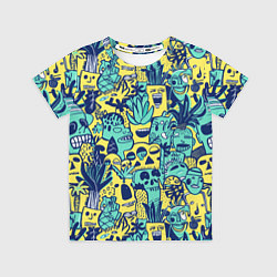 Футболка детская Монстры тропические, цвет: 3D-принт
