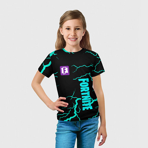 Детская футболка Fortnite storm games / 3D-принт – фото 5