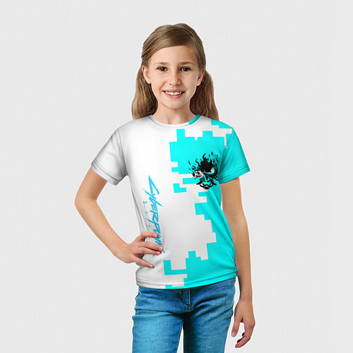 Детская футболка Cyberpunk 2077 gamer / 3D-принт – фото 5