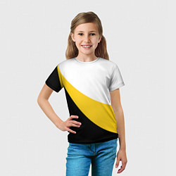 Футболка детская За веру царя и святую триединую Русь ic xc ni ka, цвет: 3D-принт — фото 2