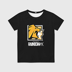 Футболка детская Радуга 6 онлайн гейм, цвет: 3D-принт