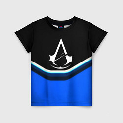 Футболка детская Assassins Creed logo abstergo, цвет: 3D-принт