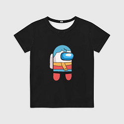 Футболка детская Among us персонаж Hilda, цвет: 3D-принт