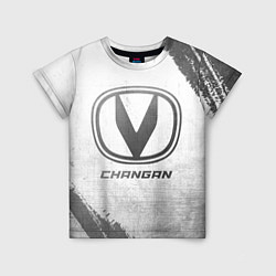 Футболка детская Changan - white gradient, цвет: 3D-принт