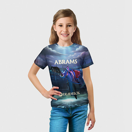 Детская футболка Deadlock Abrams / 3D-принт – фото 5