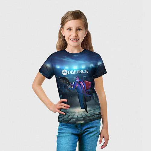 Детская футболка Deadlock Абрамс / 3D-принт – фото 5