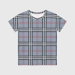 Футболка детская Стильная клетка - шотландская, цвет: 3D-принт