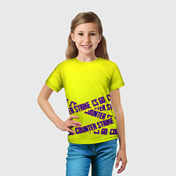 Футболка детская Counter strike game, цвет: 3D-принт — фото 2