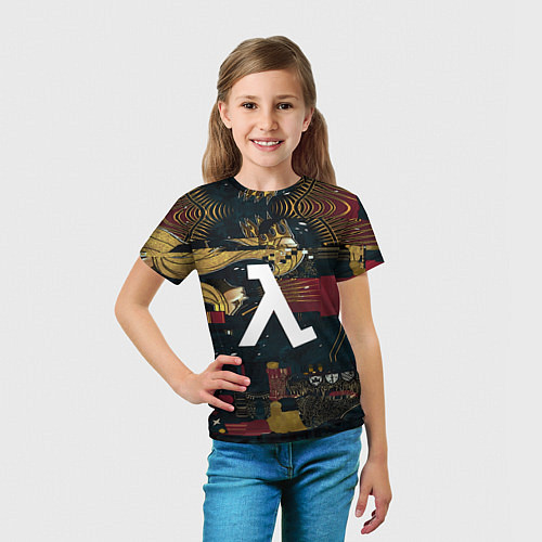 Детская футболка Half life empress skin / 3D-принт – фото 5